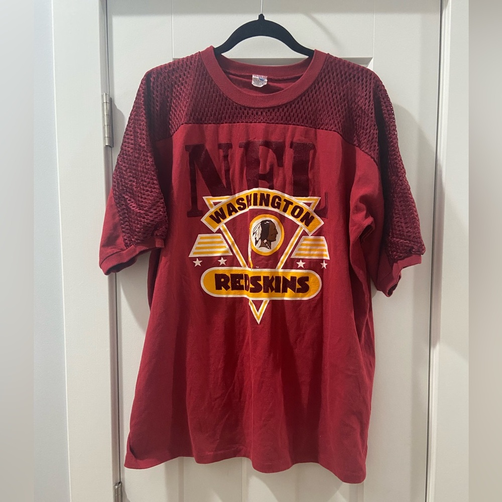 NFL Washington Redskins Vintage football Jersey T-shirt men's XL Ptp 25 inches
